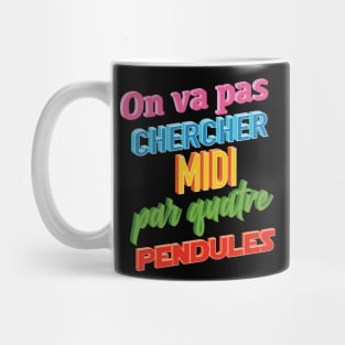 Midi par 4 pendules Mug